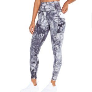 Marika Women's Marble 25" Pocket Crop Leggings - S